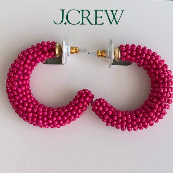 J. Crew Chunky Beaded Earrings - Picture 1 of 7